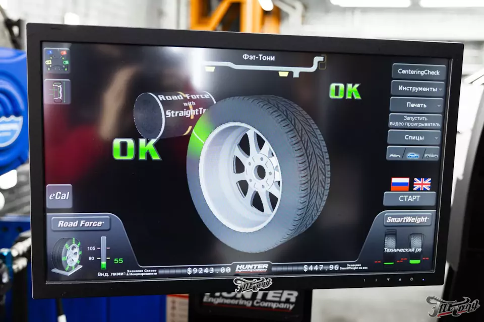 Новые кованые диски для Jeep Grand Cherokee SRT и фирменный Шиномонтаж на вибростенде на оборудовании Hunter